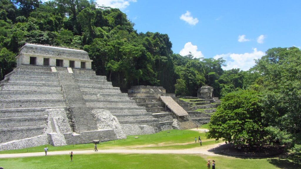 Mexico Chiapas Palenque Maya Ruins