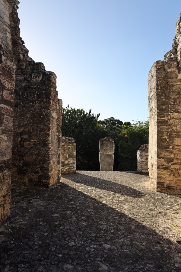Structura IX at Becán Mexico – main pyramid overlooking the archaeological site
