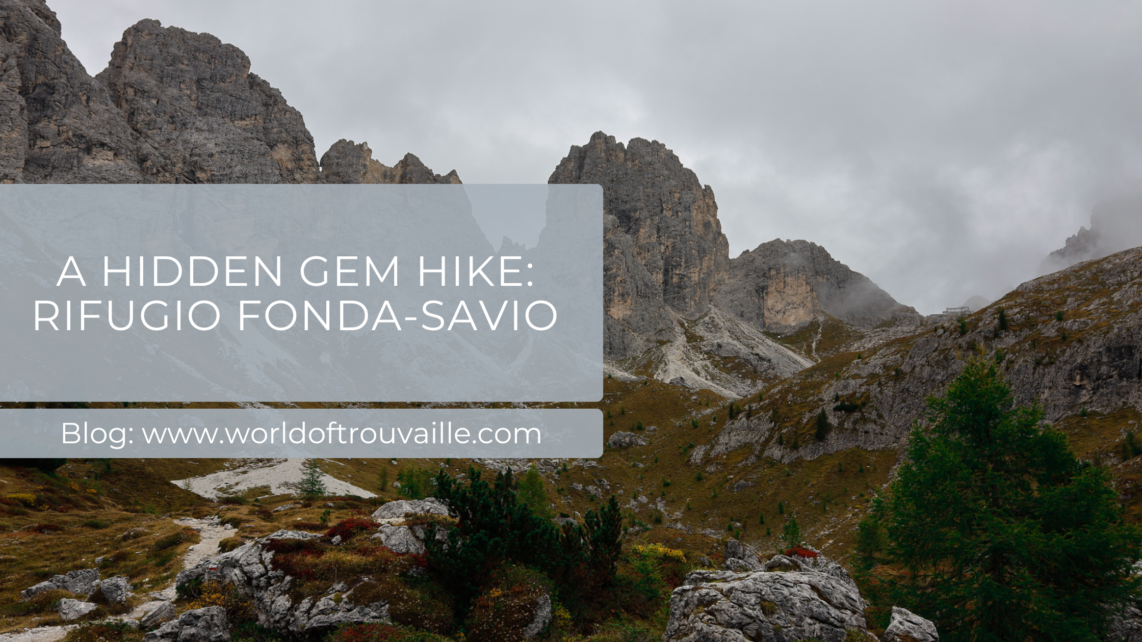 Hike Rifugio Fonda Savio, Italy, Italien