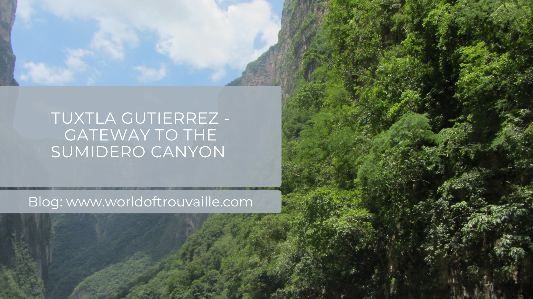 Chiapas Canyon Sumidero