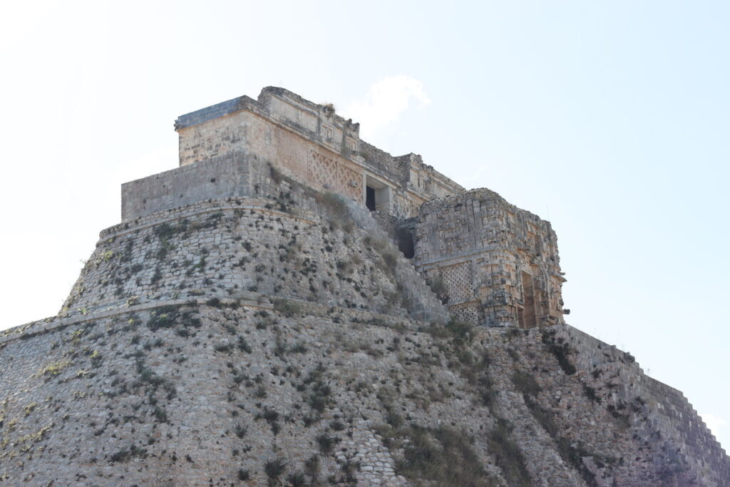 Pyramid of the Magician at Uxmal Mexico – iconic Mayan architecture in the Yucatan