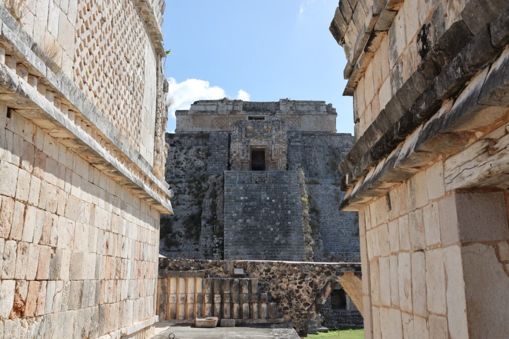 Pyramid of the Magician at Uxmal Mexico – iconic Mayan architecture in the Yucatan