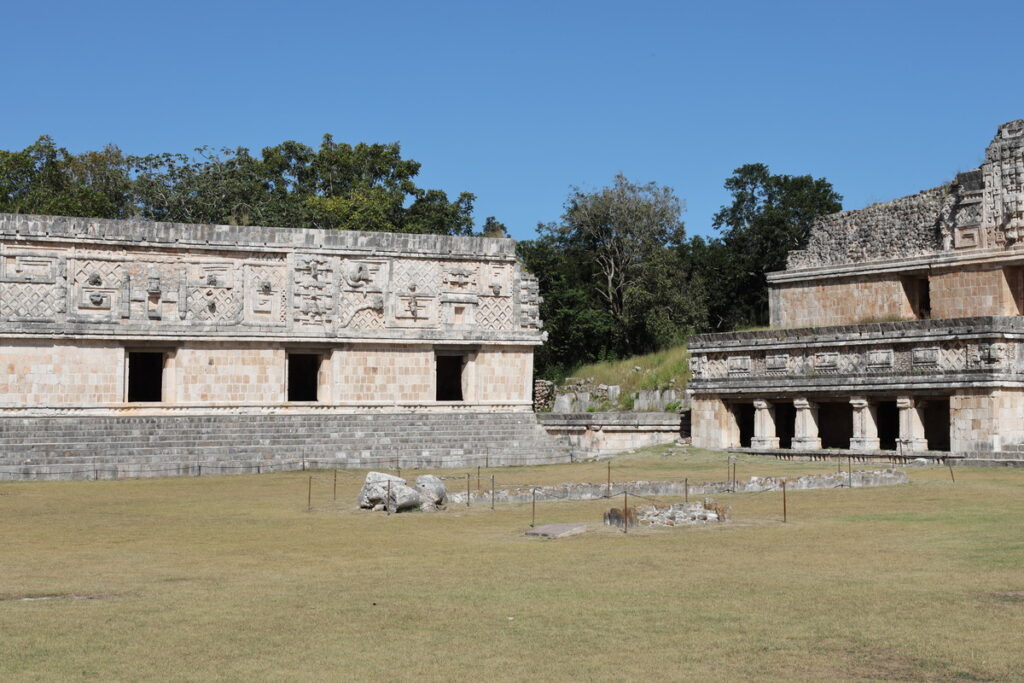 Quadrangle of Nuns at Uxmal Mexico – classic Puuc style and intricate stonework