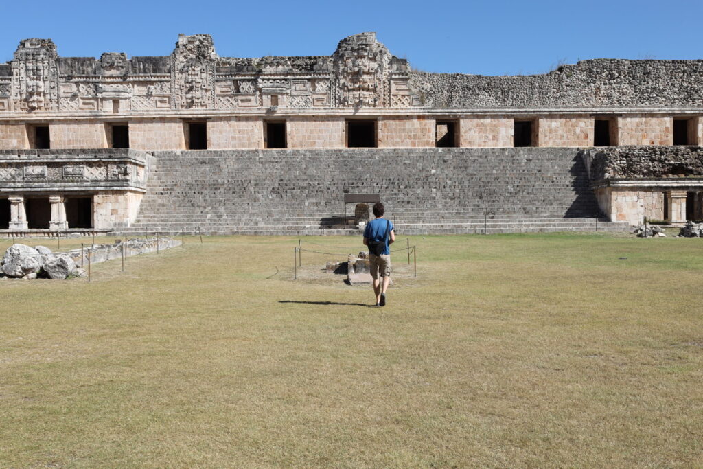 Quadrangle of Nuns at Uxmal Mexico – classic Puuc style and intricate stonework