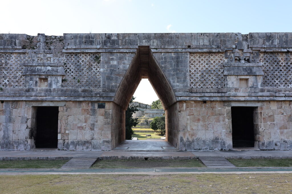 Quadrangle of Nuns at Uxmal Mexico – classic Puuc style and intricate stonework