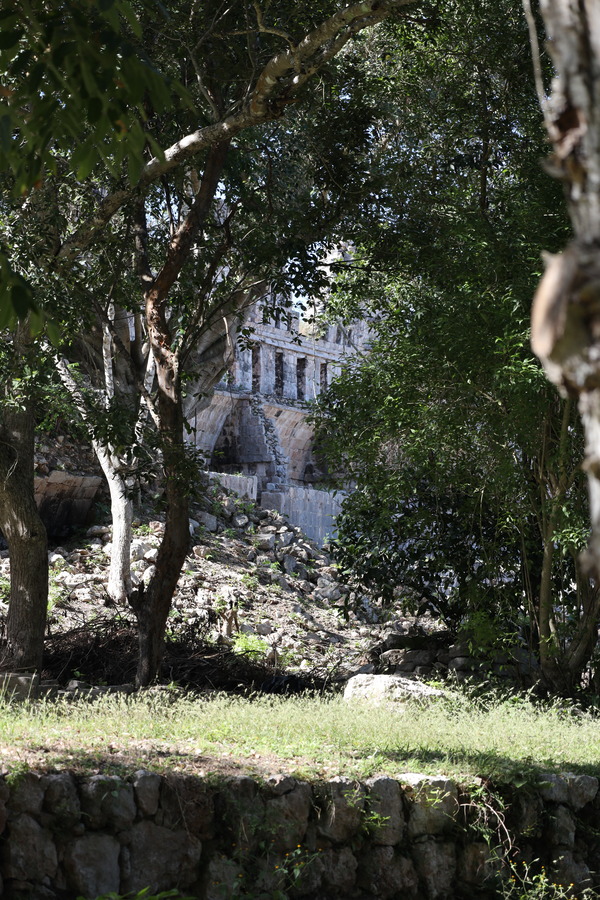 Great Pyramid of Uxmal Mexico – panoramic views over the Mayan archaeological site
