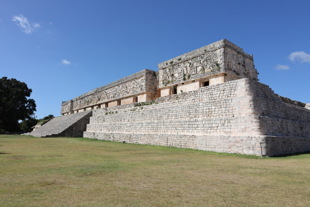 Governor’s Palace at Uxmal Mexico – masterpiece of Mayan Puuc architecture